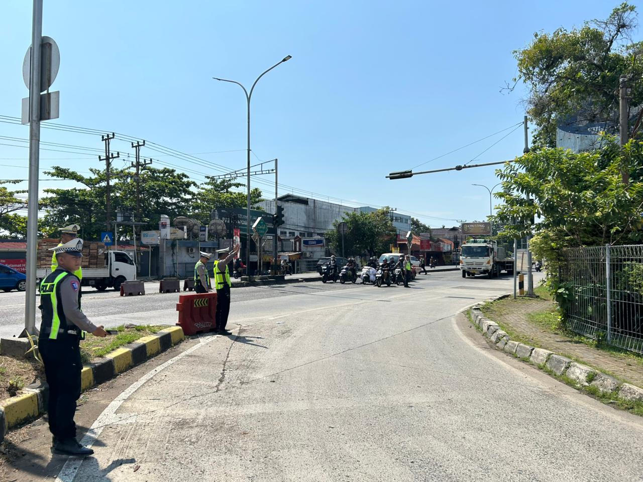 Korlantas Polri Laksanakan Penegakan Hukum Pembatasan Operasional Angkutan Barang di Jalur Pantura